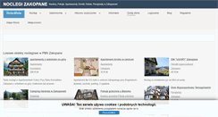 Desktop Screenshot of enoclegi.zakopane.pl