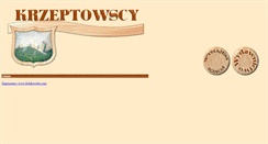 Desktop Screenshot of krzeptowscy.zakopane.pl